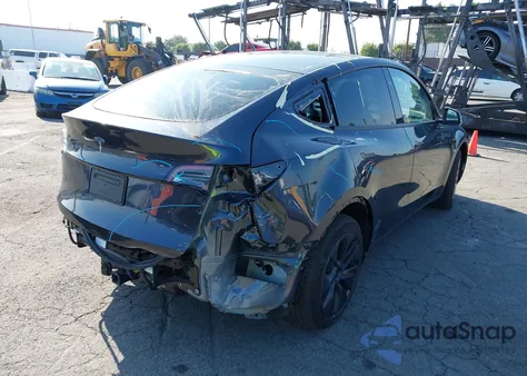 2024 Tesla Model Y Long Range Dual Motor All-Wheel Drive/Rwd from USA, damaged, VIN 7SAYGDED8RF115772